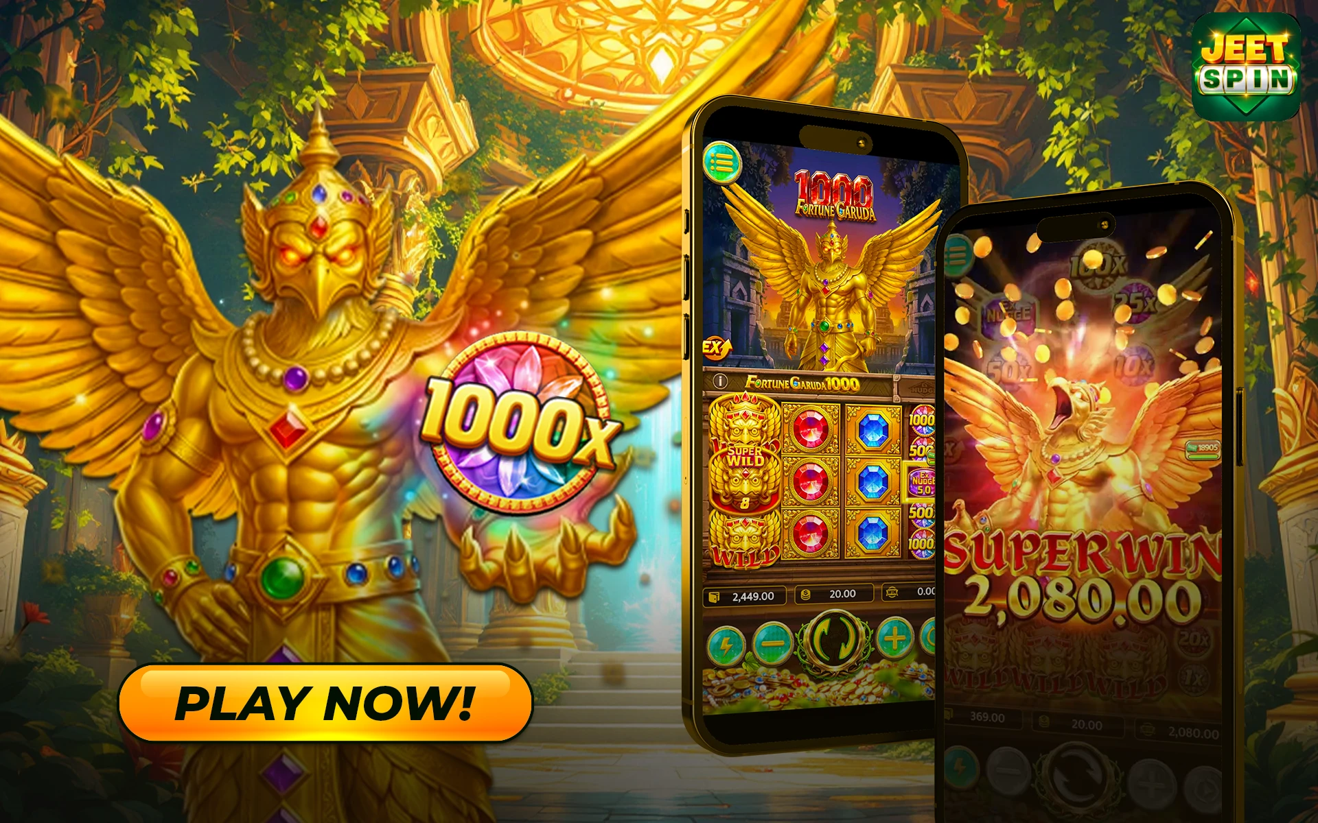 JeetSpin India official banner